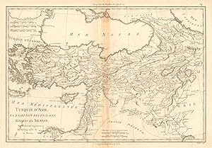 Turquie dAsie, a l'exception des enclaves, situées en Arabie [Turkey in Asia excluding Arabian e...