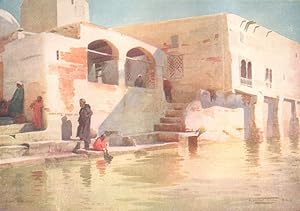 Seller image for A Water-side Mosque at Menzala for sale by Antiqua Print Gallery