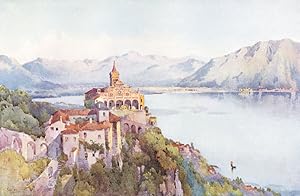 Seller image for La Madonna del Sasso, Locarno, Lago Maggiore for sale by Antiqua Print Gallery