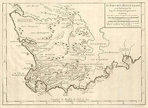 Le Pays des Hottentots aux environs du Cap de Bonne Esperance [Khoikhoi country near the Cape of ...