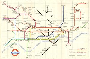London Transport - Diagram of lines - 1961 [860/1973Z/500,000]