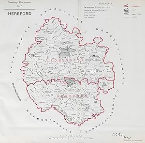 Seller image for Hereford for sale by Antiqua Print Gallery