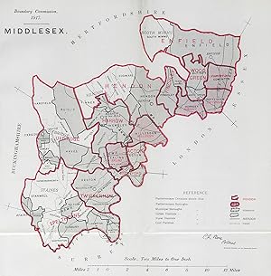 Seller image for Middlesex for sale by Antiqua Print Gallery