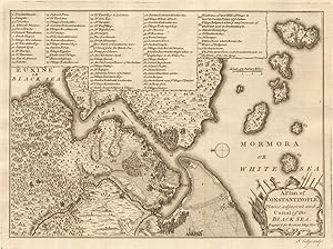 A plan of Constantinople, places adjacent and canal of the Black Sea