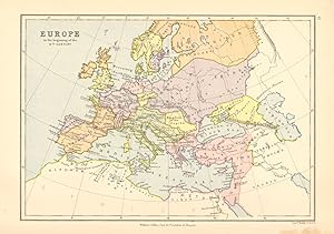 Europe in the beginning of the 6th Century