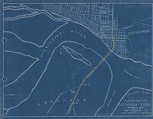A. & M.R.B.& T. Co Memphis, Tenn. General map [Arkansas & Memphis Railway Bridge & Terminal Co.]