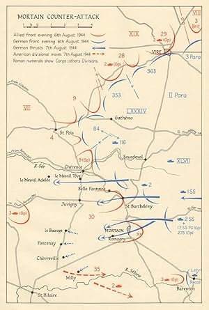 Mortain Counter-Attack, 6th and 7th August
