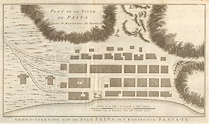 Plan de la Ville de Paita, dans le Royaume de Santa-Fé [Plan of the city of Paita, in the Kingdom...