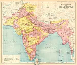 Political Divisions of the Indian Empire