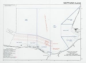 10. Operation "Neptune". Landing in Normandy June 1944. Eastern Task Force, defence lines, patrol...