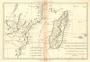 Le Canal de Mosambique, l'Isle de Madagascar, les Etats du Monomotapa, et les Royaumes voisins [T...