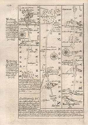 [Wellingborough-Isham-Kettering-Rockingham-Uppingham-Oakham] - The Road from London to Oakham com...