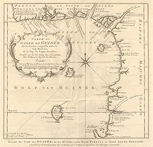Carte du Golfe de Guinée, et les costes comprises entre le Cap Formosa, & le Cap Lopes Consalvo [...