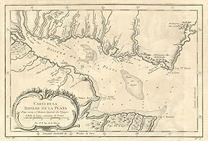 Carte de la Rivière de la Plata [Map of the River Plate]