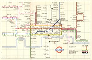 London Transport - Diagram of lines - 1960 [360/595Z/500,000]