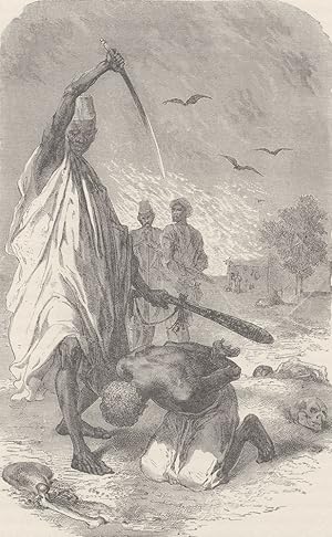 Mode of execution at Sego, the Capital of Bambarra, on the Upper Niger