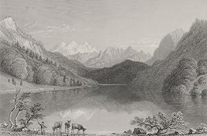 Imagen del vendedor de Lake of Lungern (Canton of Unterwalden) a la venta por Antiqua Print Gallery