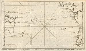 Carte réduite de la Mer du Sud [Map of the South Seas]