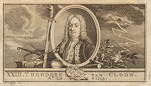 Seller image for XXIII. Theodore van Cloon (1732-1735) [Dirk van Cloon] for sale by Antiqua Print Gallery