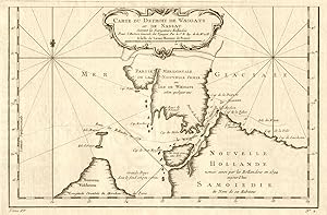Carte du Détroit de Waeigats ou de Nassau [Map of the Kara Strait (Waigats)]