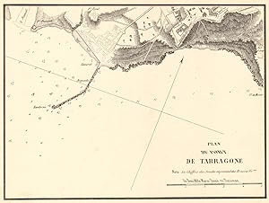 Plan du Port de Tarragone [Plan of the port of Tarragona]