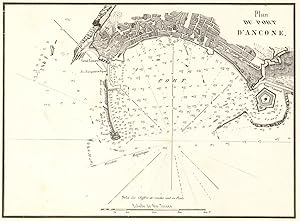 Plan du Port d'Ancone [Plan of the port of Ancona]
