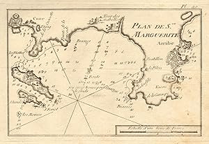 Plan de Ste. Marguerite - Antibe - Cane [Cannes, Antibes, Juan-les-Pins and Iles de Lérins]