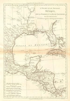 L'ancien et le nouveau Mexique, avec la Floride et la Basse Louisiane, partie Orientale [Mexico a...