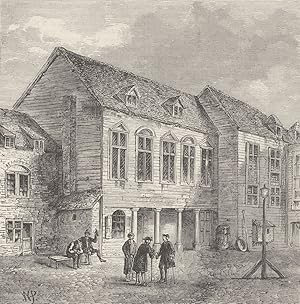 The Marshalsea Prison, in the eighteenth century