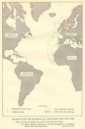 The Battle of the Atlantic (I), 3 September 1939-May 1940