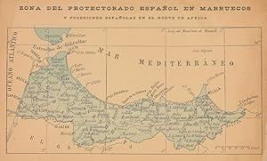 Zona del protectorado Español en Marruecos