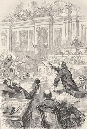 Scene in the House of Representatives