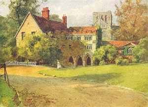 Seller image for The Deanery, Winchester for sale by Antiqua Print Gallery