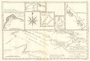 [Voyage du Capitaine Carteret] Carte des Découvertes du Capitaine Carteret, dans la Nouvelle Bret...