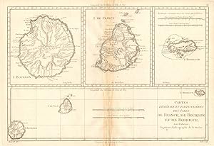 Cartes générales et particulières des Isles de France, de Bourbon et de Rodrigue // Isle Bourbon ...