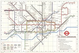 London Transport - Diagram of lines No 2. 1978 - 678/2165M/1,250,000