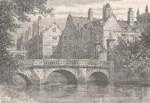 Seller image for Bridge, St. John's College for sale by Antiqua Print Gallery