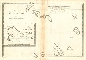 Isles du Cap-Verd // Plan de la Rade de la Praya [The Cape Verde Islands // Plan of Praia Harbour]