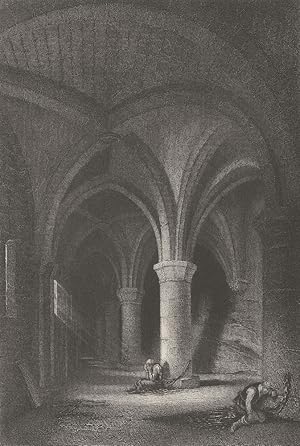 Imagen del vendedor de The Dungeon of Chillon The Dungeon of Chillon a la venta por Antiqua Print Gallery
