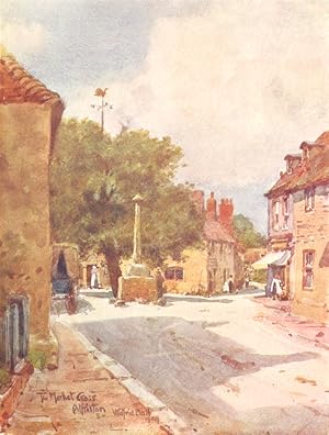 Seller image for Market Cross, Alfriston for sale by Antiqua Print Gallery