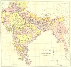 Map of India to Accompany the Handbook