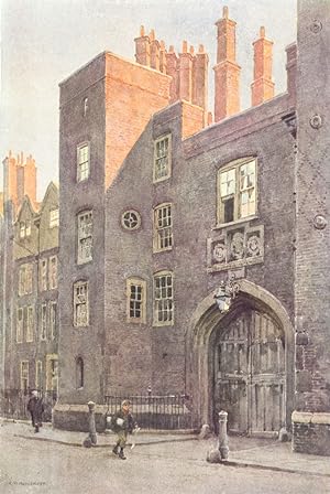Imagen del vendedor de The Gateway, Lincoln's Inn a la venta por Antiqua Print Gallery