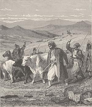 Seller image for Herdsmen on the military confines for sale by Antiqua Print Gallery