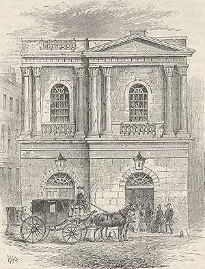 Entrance to the Old Opera House, 1800