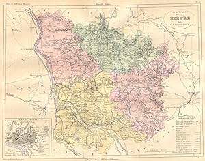 Departement de La Nieyre; Plan de Nevers