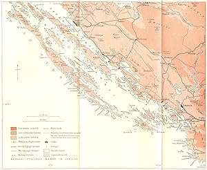 Fig 62. The coasts of the Primorje-Zagora Region and of the adjacent Islands