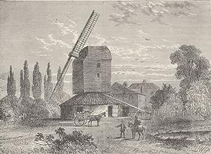 Old Camberwell Mill (Copied, by permission, from Mr. Blanchs History of Camberwell)