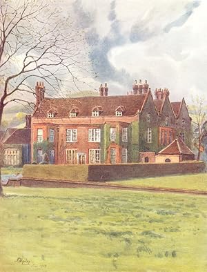 Seller image for Barrow Green Court, Oxted for sale by Antiqua Print Gallery