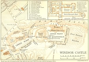 Bild des Verkufers fr Windsor Castle zum Verkauf von Antiqua Print Gallery