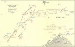 Map 13. Convoys PQ.17 & QP.13 3rd - 6th July 1942